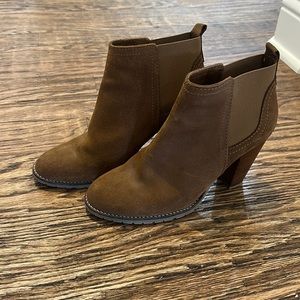 MANGO suede ankle booties. Women’s size 8.5